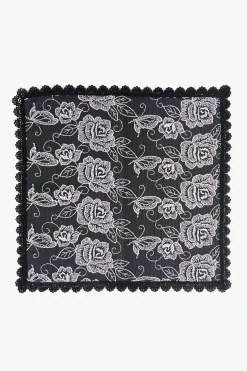 Romantic Rose Lace Washcloth
