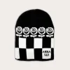 Rose Checker Beanie