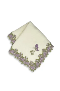 Rose Embroidery Washcloth
