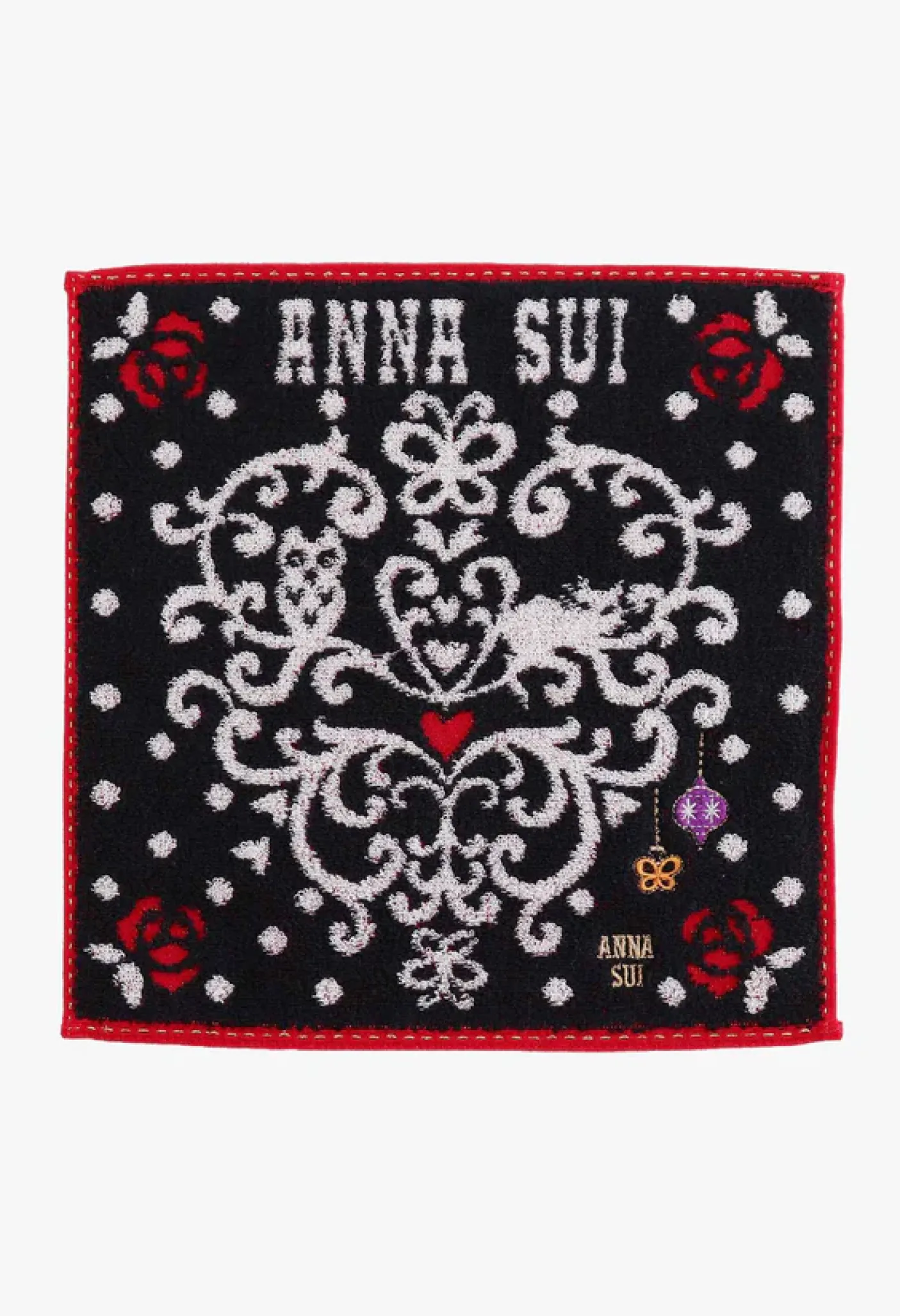 Rose Ornament Washcloth