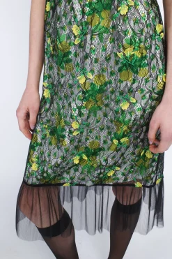 Rosebuds Lace Combo Slip Dress