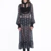 Rosetti Chiffon Victorian Bib Dress
