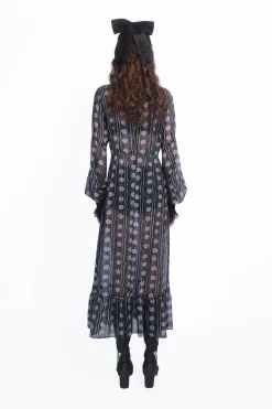 Rosetti Chiffon Victorian Bib Dress