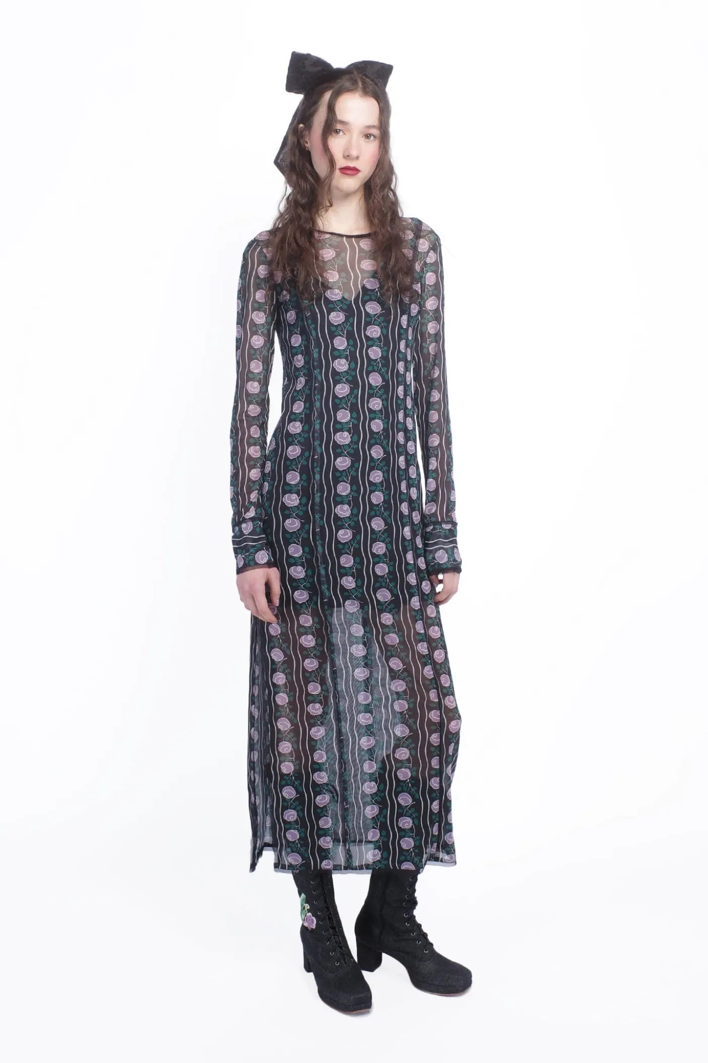 Rosetti Mesh Maxi Dress