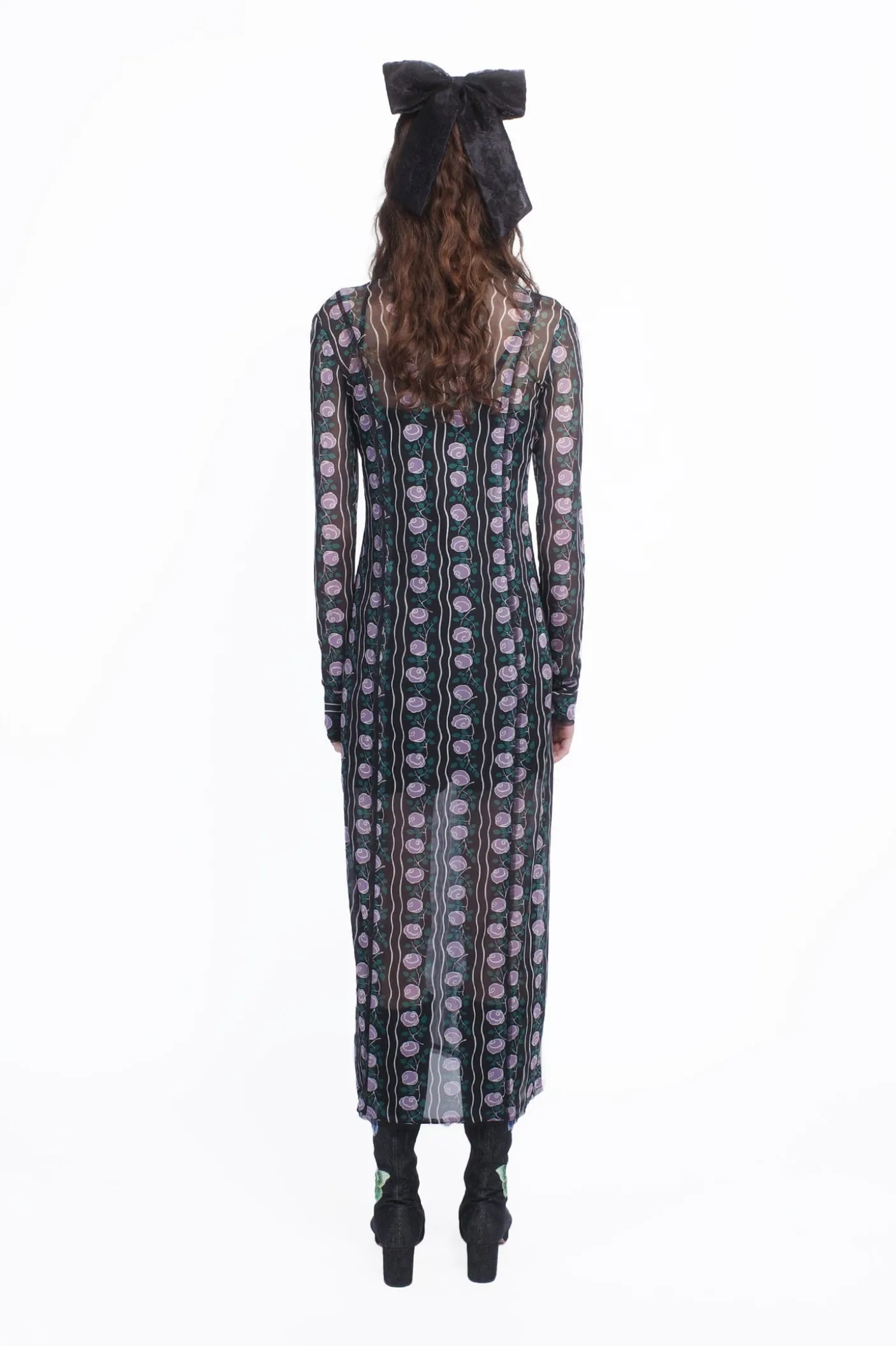 Rosetti Mesh Maxi Dress