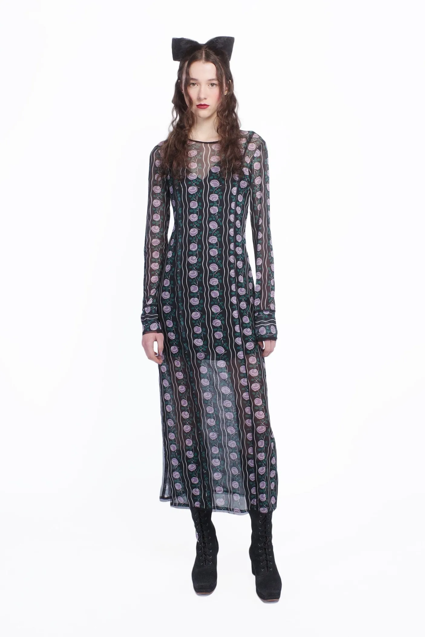 Rosetti Mesh Maxi Dress