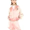 Satin Embroidered Souvenir Jacket