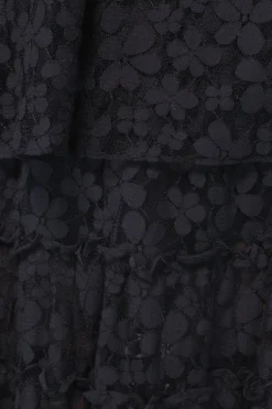 Shadow Blossom Tulle Tiered Petticoat Skirt