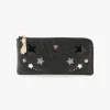 Starstruck Half-Zip Wallet-Black