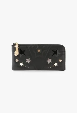Starstruck Half-Zip Wallet-Black