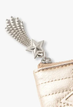 Starstruck Half-Zip Wallet-Gold