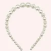 String of Pearls Headband Ivory