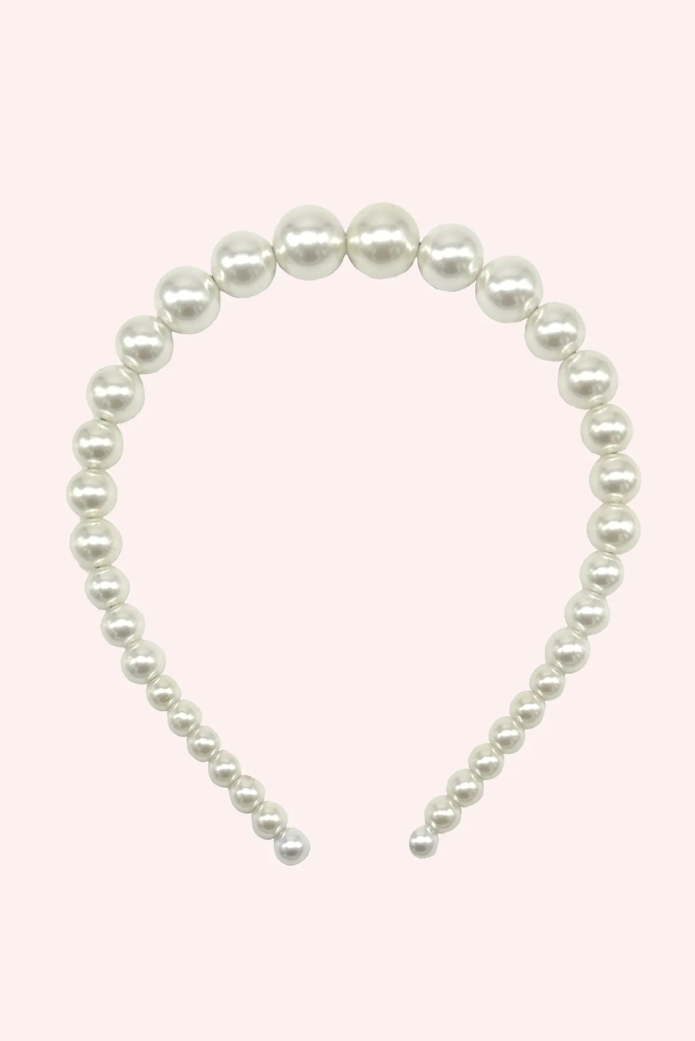 String of Pearls Headband Ivory