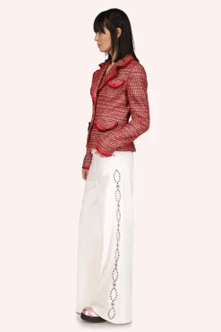 Studded Wide Leg Jeans
