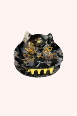 The Cat's Meow Cat Jaw Clip Pair Black Multi