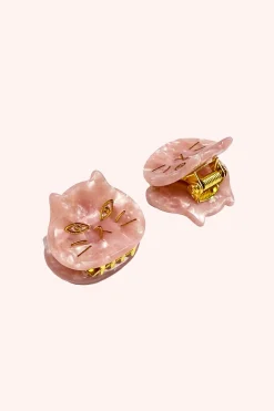 The Cat's Meow Jaw Clip Pair Pink