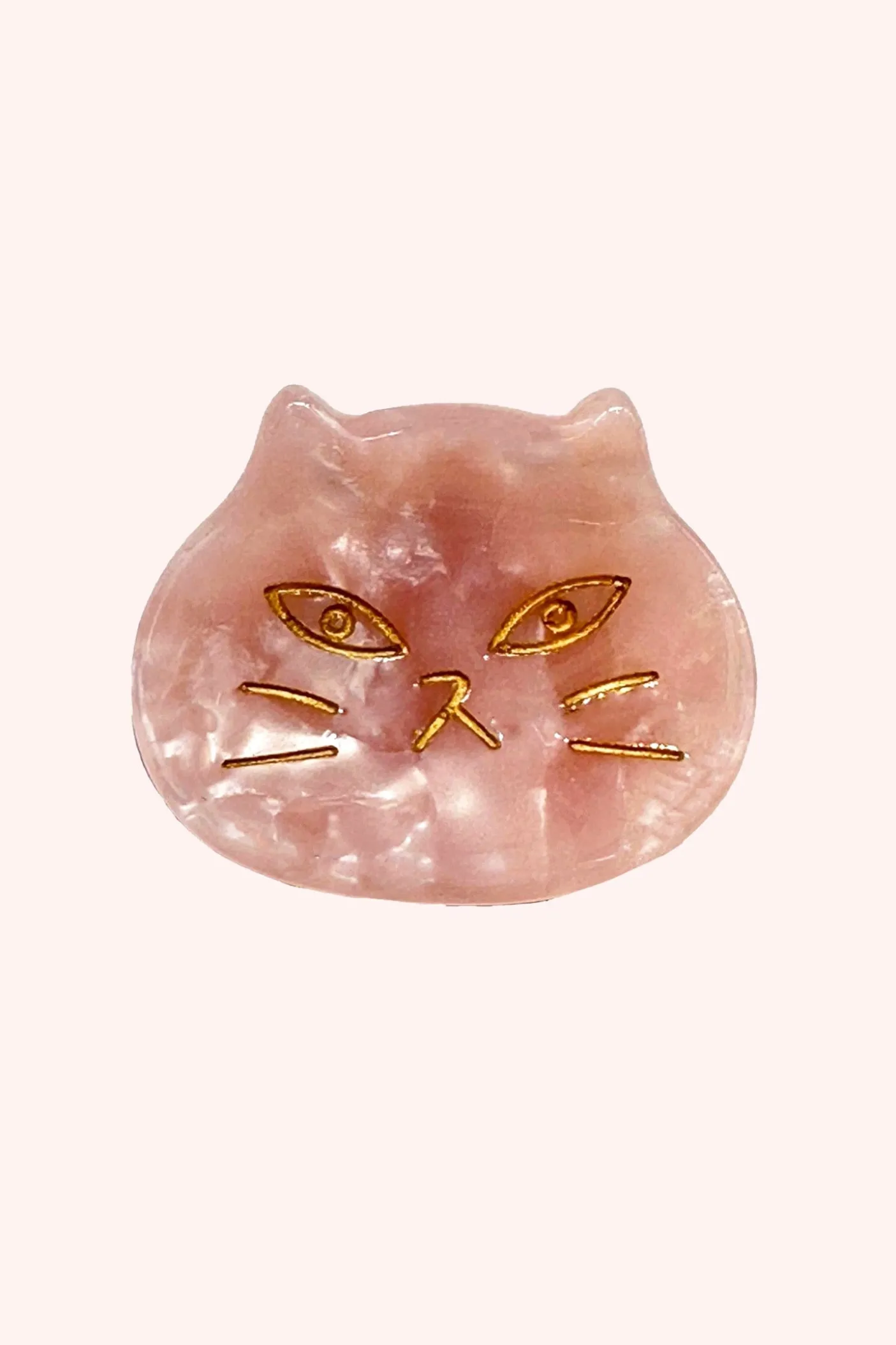 The Cat's Meow Jaw Clip Pair Pink