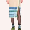 Tonal Zigzag Skirt