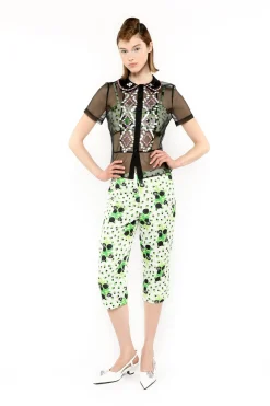 Twinkle Beaded Organza Blouse