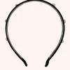Velvet Pearls Headband