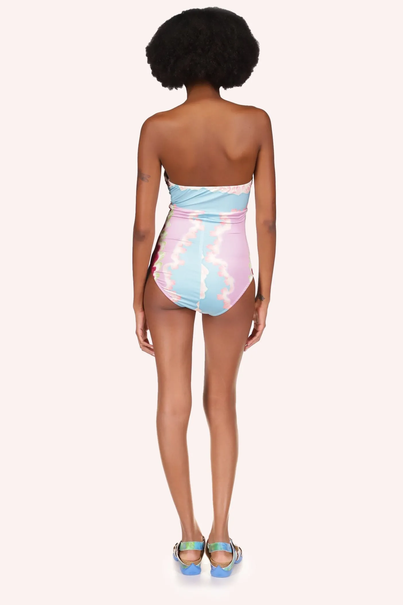 Wavy Clouds Bathing Suit